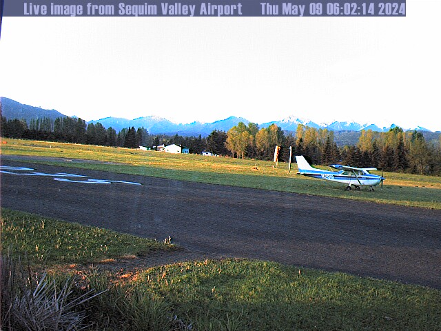 Web camera for Sequim Valley Airport